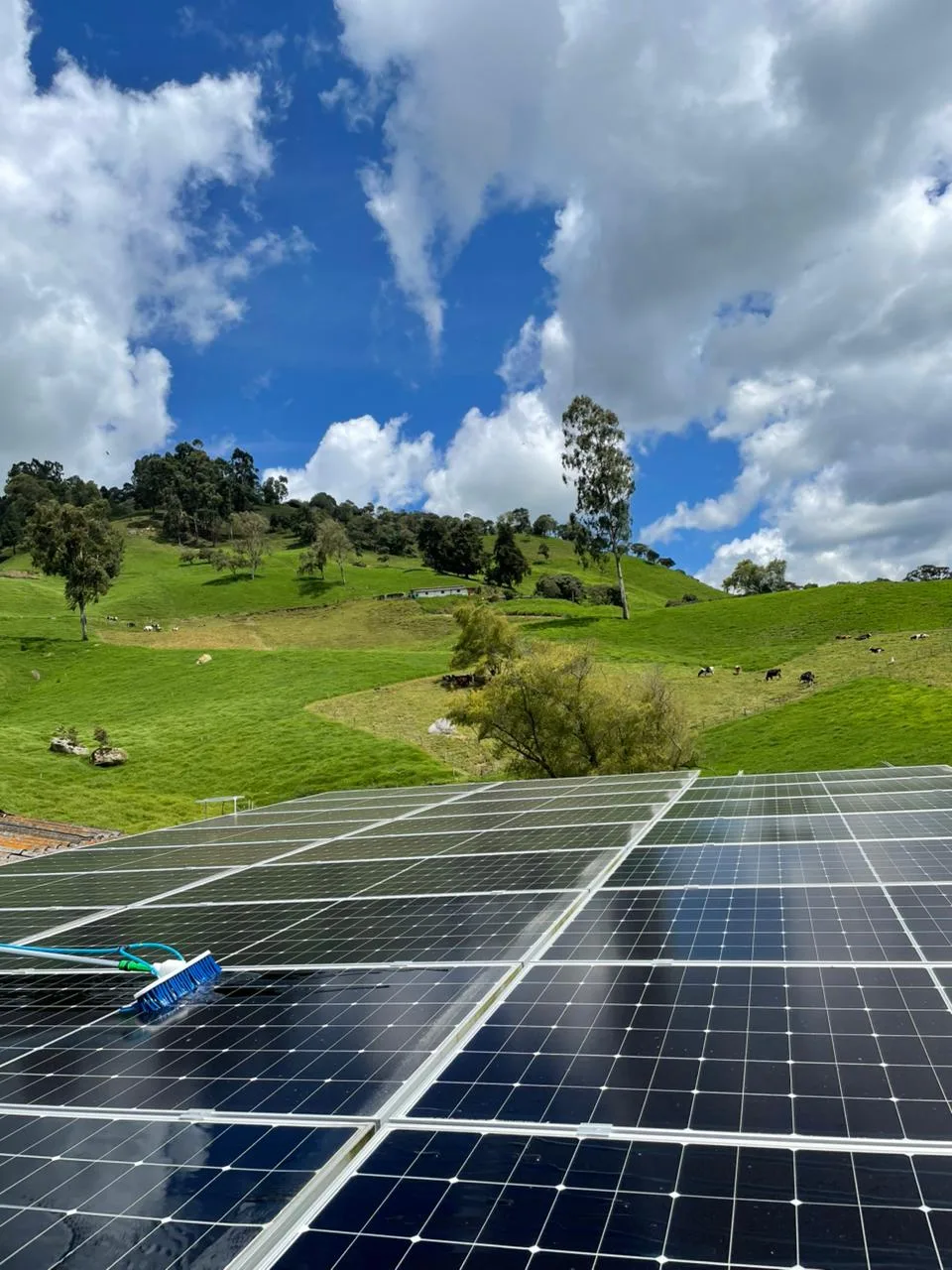 Energía solar para fincas y campo